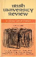 Irish University Review: 1970 Vol.1 No.1
