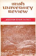 Irish University Review: 1973 Vol.3 No.1