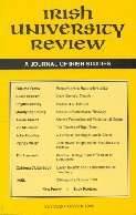 Irish University Review: 1999 Vol.29 No.2