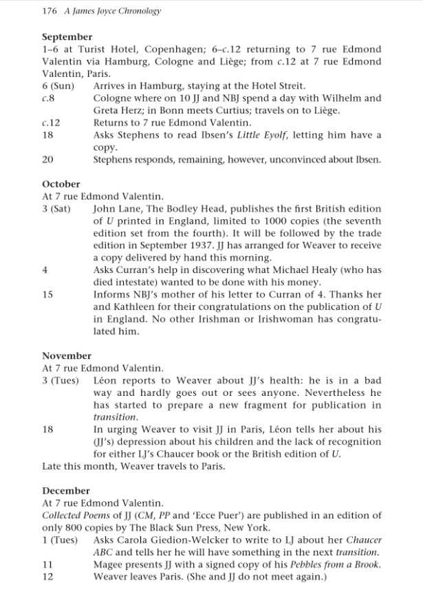 Norburn, Chronology 2004