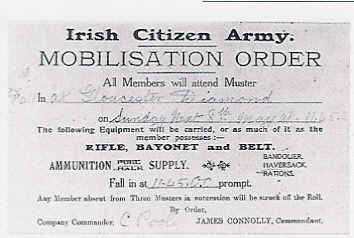 Irish Volunteers Mobilisation 1916