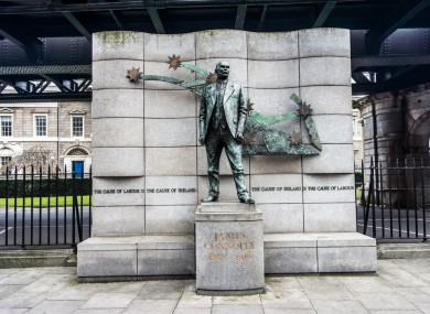 Statue by Eamon O'Doherty
