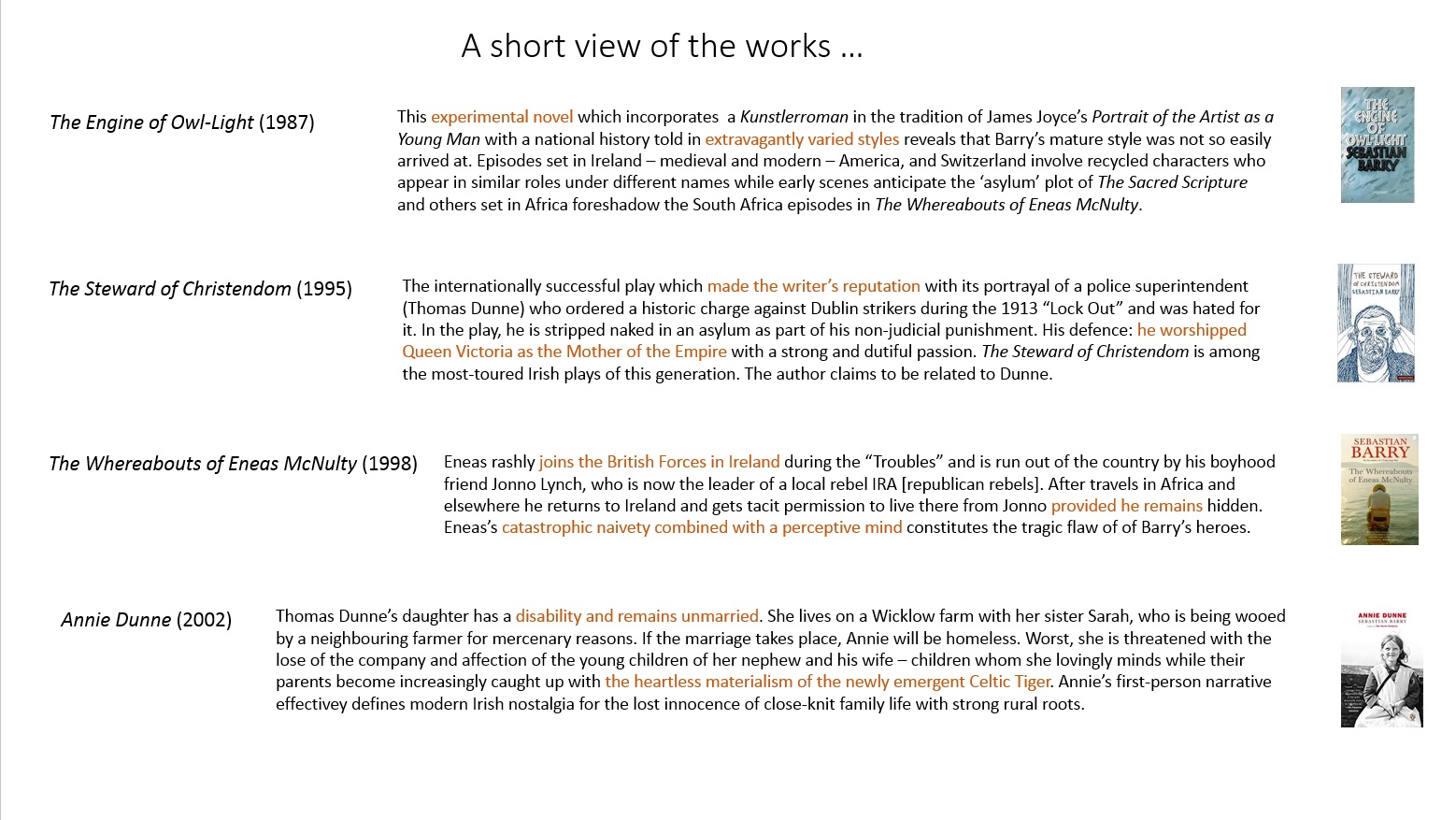 Short view of the works (1)