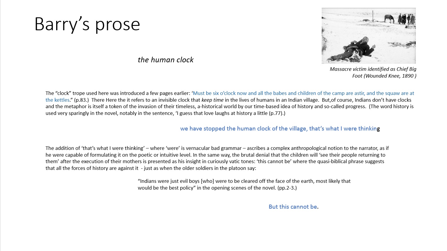 the human clock