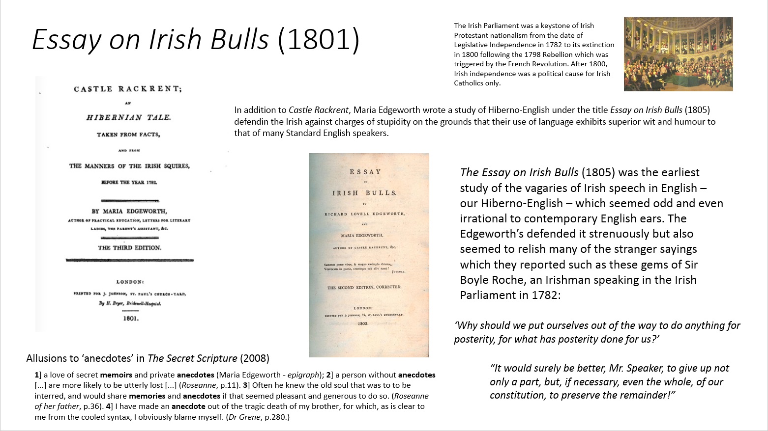 Essay on Irish Bulls